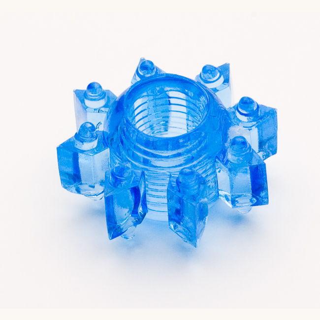 Кольцо гелевое синее