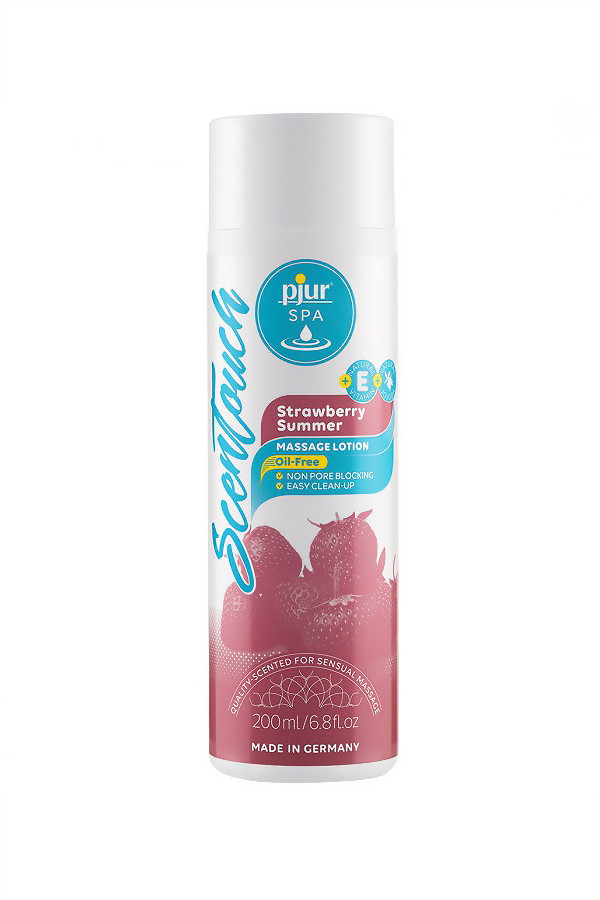 Массажный лосьон PJUR SPA клубника 200 мл
