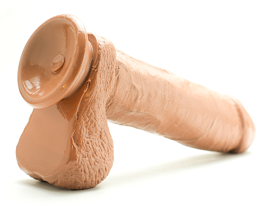 Фаллоимитатор реалистичный 8" мулат