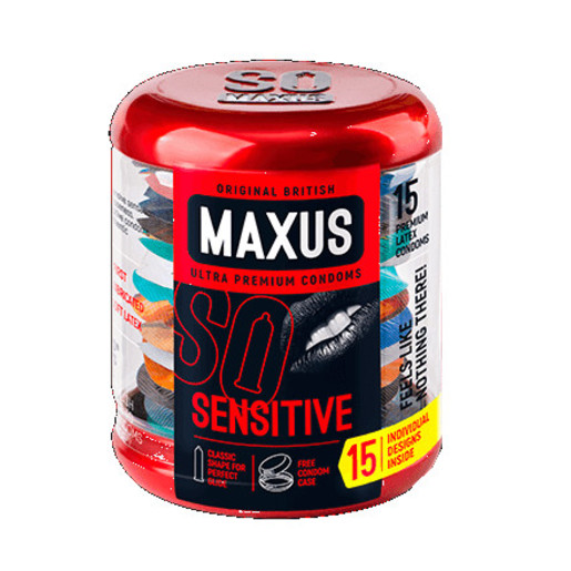 Презервативы ультратонкие Maxus 15 шт
