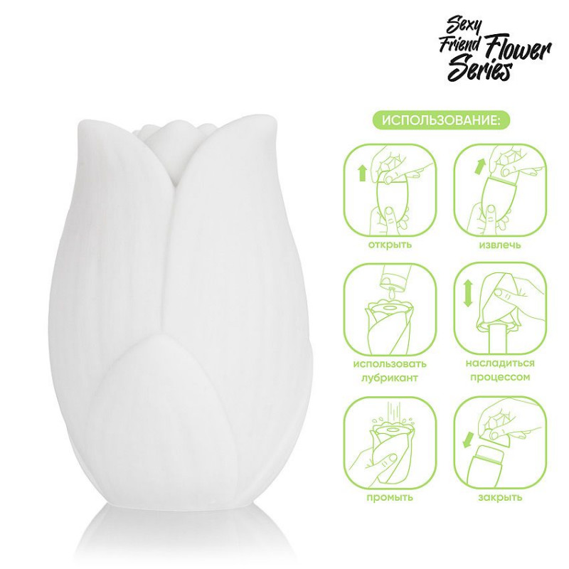 Мастурбатор в форме бутона 10 см