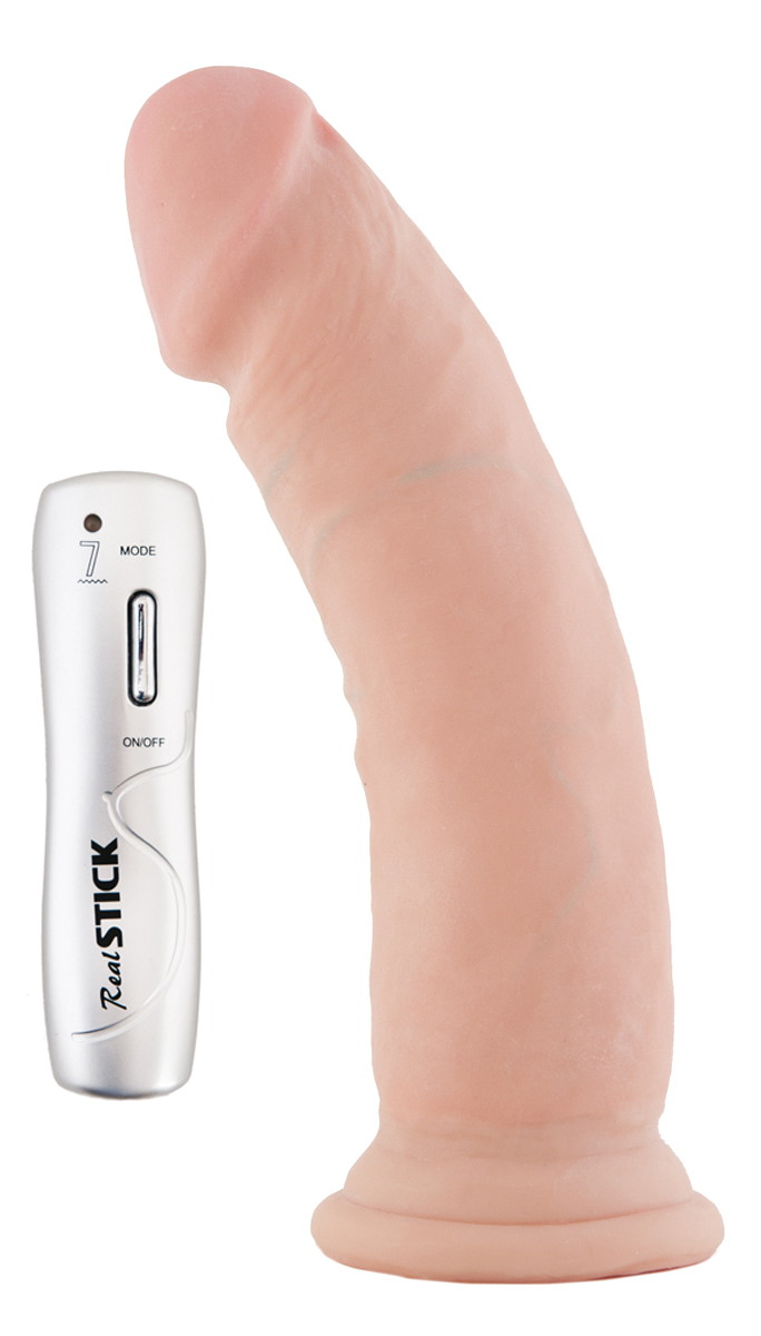 Вибратор на присоске телесный, 7 режимов вибрации, 18 см Вибратор на присоске телесный, 7 режимов вибрации, 18 см