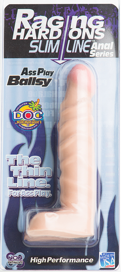 Фаллос с богатым рельефом Стимулятор "Raging Hard-Ons Slim"