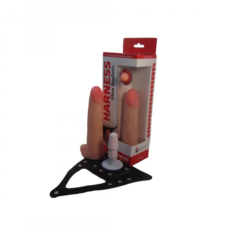 Фаллоимитатор на трусиках "HARNESS" 18 см