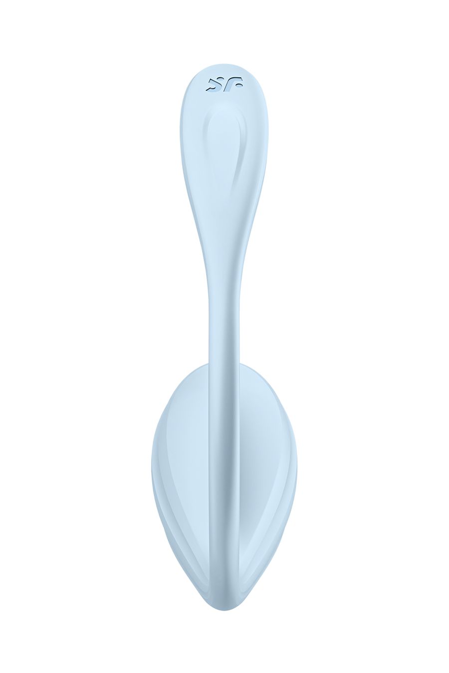 Виброяйцо Satisfyer Smooth Petal Connect App, голубое