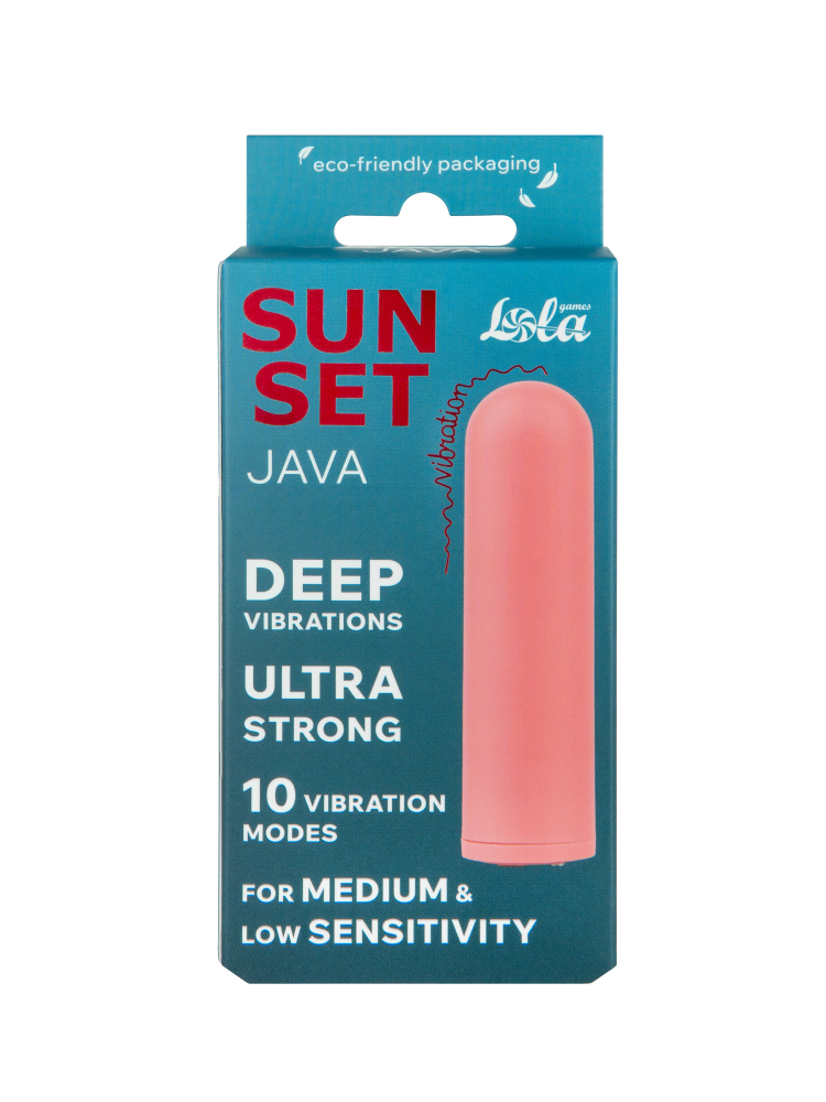 Вибропуля пластик 10 режимов фуксия