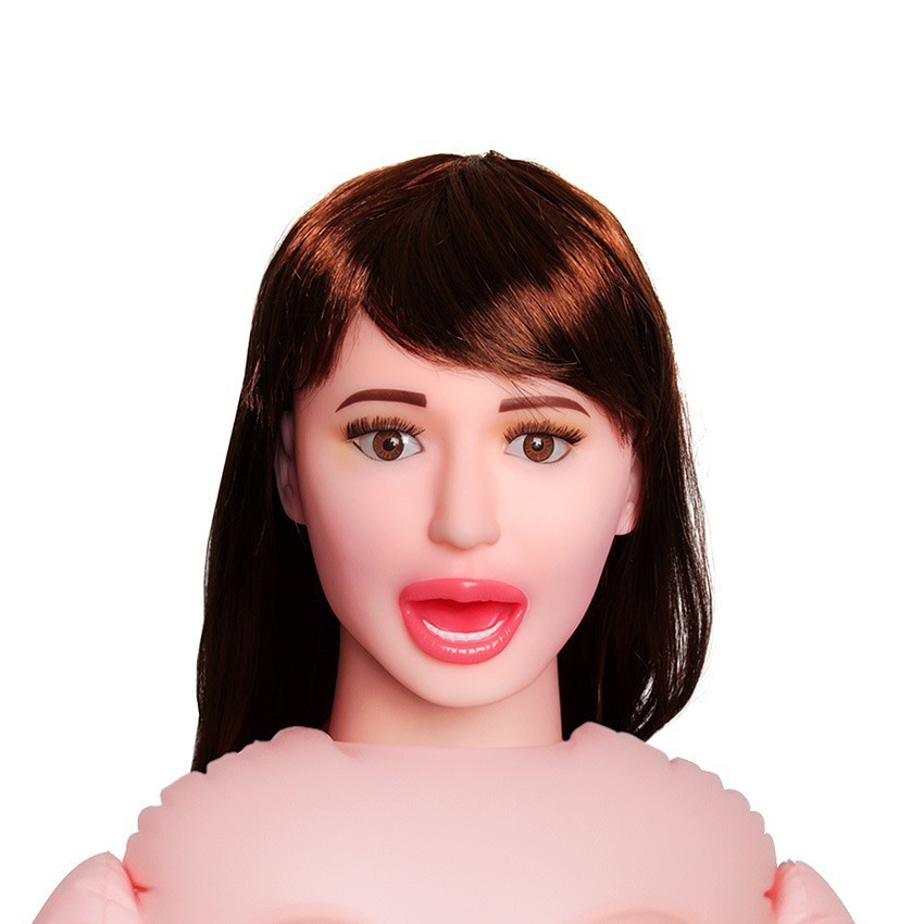 Надувная кукла с тремя отверстиями, вибрация 155 см 