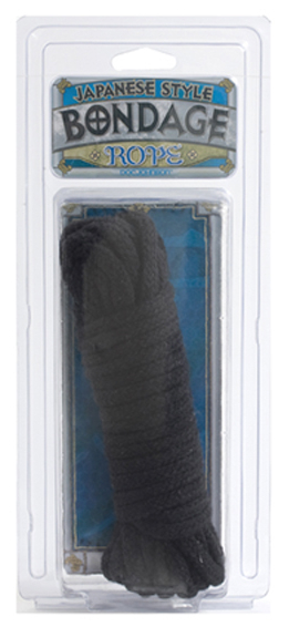 Бондаж для связывания черного цвета Бондаж для связывания черного цвета