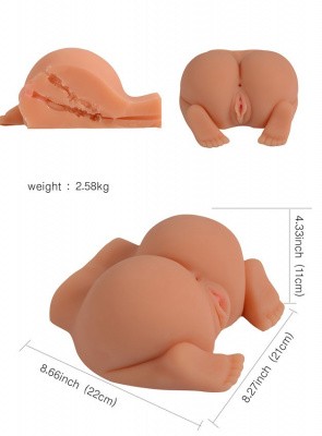 Мастурбатор вагина и анус 21х22 см