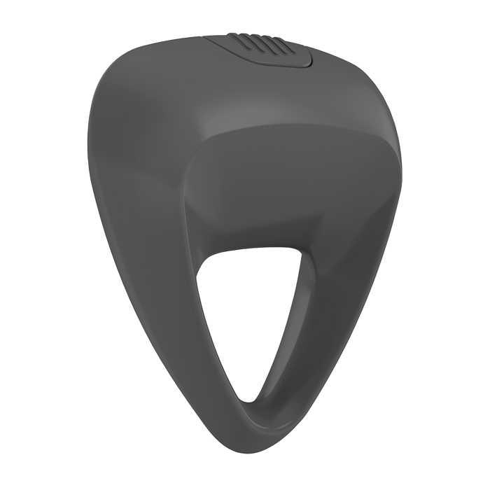 Эрекционное кольцо трехгранной формы, черное Ovo