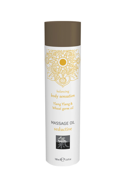 Массажное масло Shiatsu Иланг иланг и масло зародышей пшеницы, 100 мл