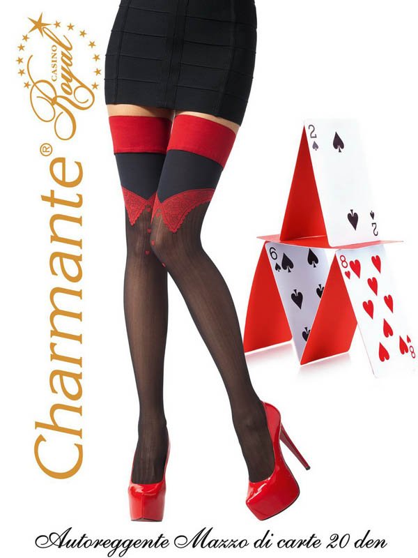 Чулки Charmante MAZZO DI CARTE SM Чулки Charmante MAZZO DI CARTE SM