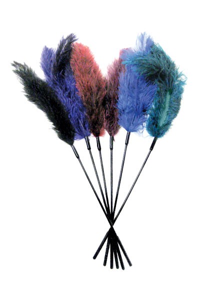 Щекоталка красная OSTRICH TICKLER - RED