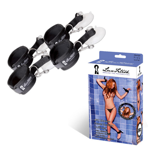 Фиксаторы для рук и ног с присосками