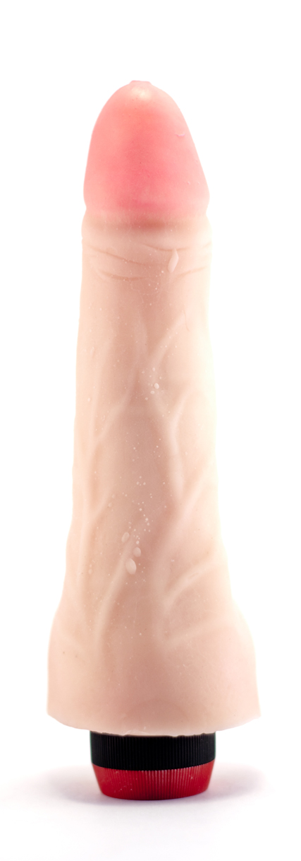 Прекрасный вибратор с мошонкой Прекрасный вибратор с мошонкой