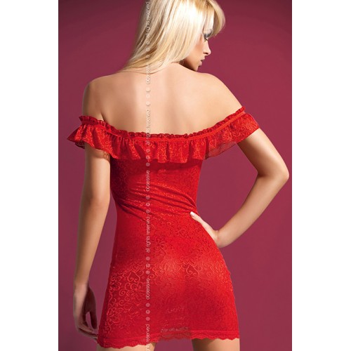 Сорочка  и трусики  "Diamond" белый (L/XL, белый)