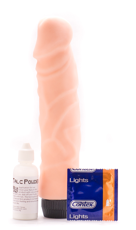 Огромный натуральный вибратор