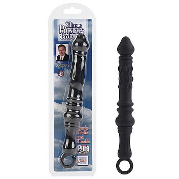 Анальный стимулятор Silicone Prostate Probe черный