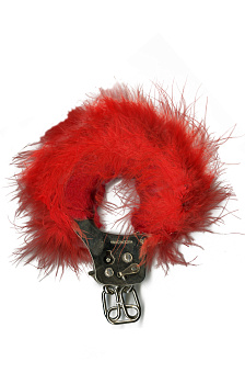 Наручники с искусственным мехом
