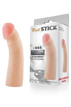 Фаллоимитатор-насадка, телесный, 16 см