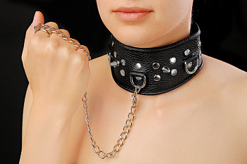 Ошейник из натуральной кожи