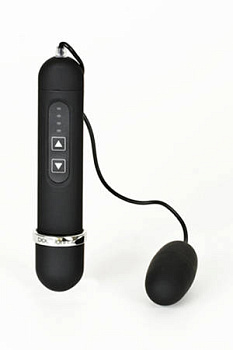 Вибро-яйцо многофункциональное BLACK MAGIC черное