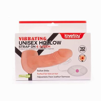 Фаллопротез полый с вибрацией