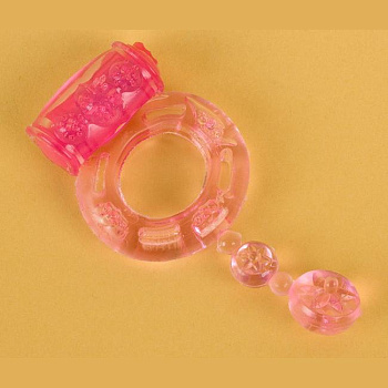 Виброкольцо розовое