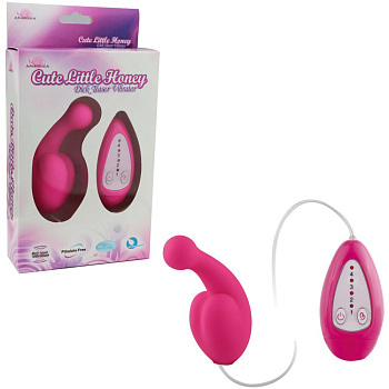 Виброяйцо розовое силикон