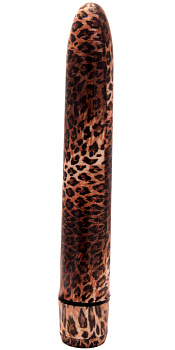 Глянцевый вибратор леопард