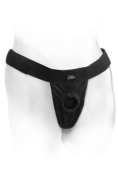 Страпон-трусики для фаллоимитаторов черные