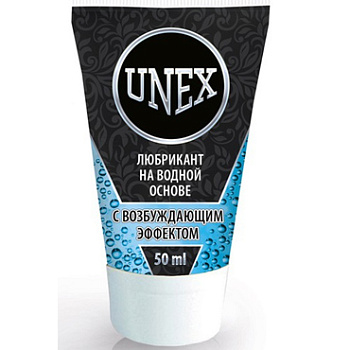 Возбуждающий лубрикант на водной основе Unex 40 мл