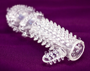 Мягкая насадка с шипиками