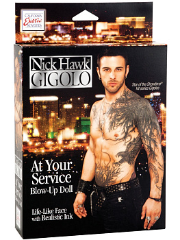 Эротическая надувная кукла Nick Hawk