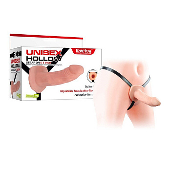 Универсальный страпон-фаллопротез полый Unisex Hollow