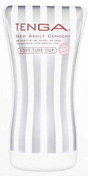 Мастурбатор "TENGA Soft Tube Cup" имитирует позу сидя