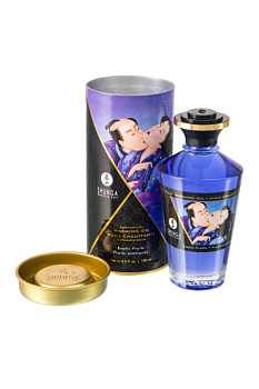 Съедобное массажное масло разогрев. тропические фрукты 100 мл