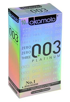 Презервативы OKAMOTO Platinum №10