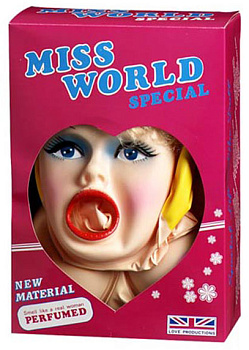 Кукла надувная "Miss World"
