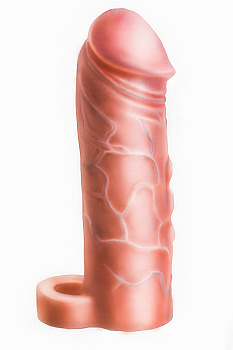 Фаллоудлинитель-неоскин с кольцом