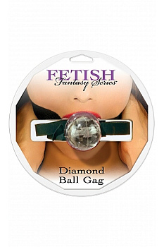 Кляп бесцветный DIAMOND BALL GAG