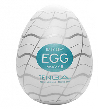 Мастурбатор яйцо Tenga Egg Wavy II