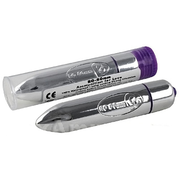 Вибропуля Rocks off RO Chrome 8 см