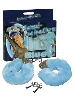 Наручники голубого цвета