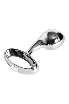 Анальная втулка серебро