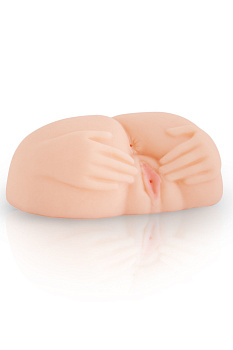 Мастурбатор с вибрацией(вагина и анус)