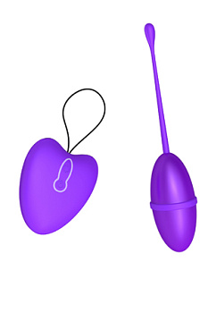 Вибро-яйцо MY BALL с дистанционым управлением фиолетовое