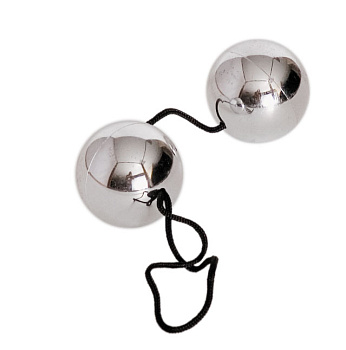 Шарики вагинальные серебрянные