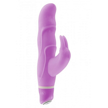 Вибратор фиолетовый 15 см Vibe Therapy Angora