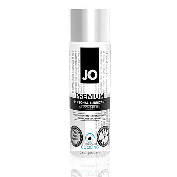 Охлаждающий любрикант на силиконовой основе JO Personal Premium Lubricant COOL, 60 мл